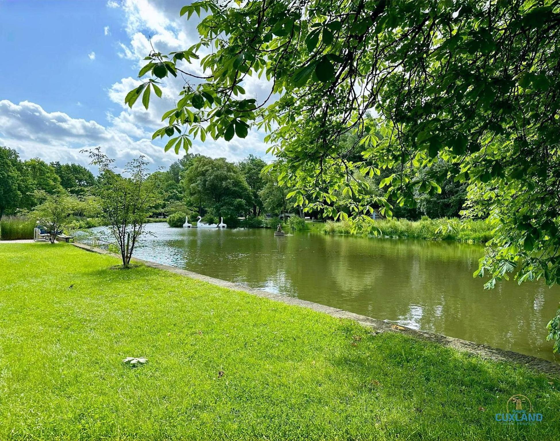 Ferienhaus Bungalow Nahe Kurpark Doese Куксхавен Екстериор снимка